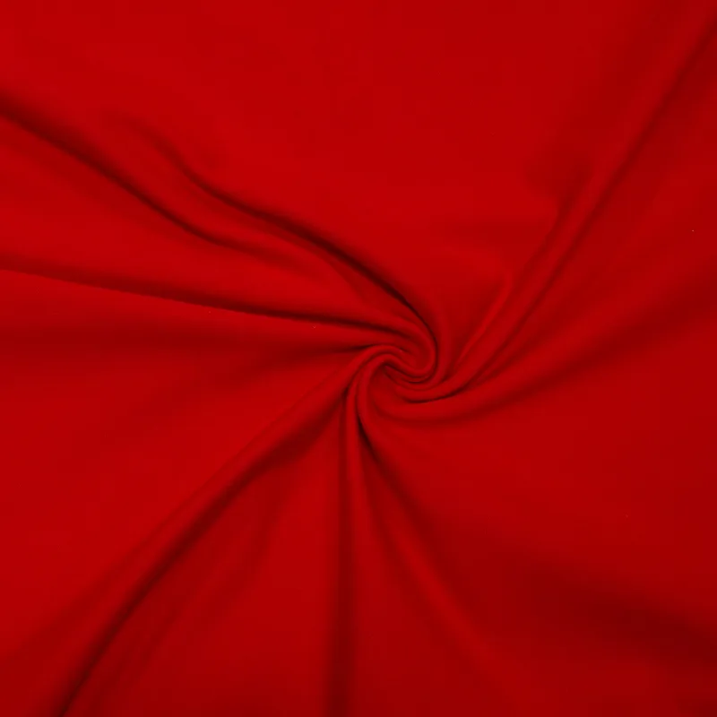 Látky, Úplet, Úplet jednofarebný - Úplet bavlna - červená