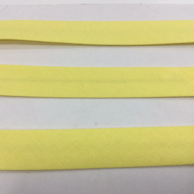 Jednofarebné, Galantéria, Šikmé prúžky - Šikmý prúžok bavlna 18mm žltá