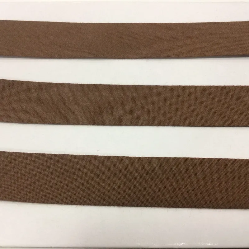 Šikmé prúžky, Jednofarebné, Galantéria - Šikmý prúžok bavlna 20mm čokoládovo hnedá