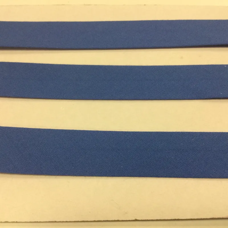 Galantéria, Jednofarebné, Šikmé prúžky - Šikmý prúžok bavlna 20mm modrá