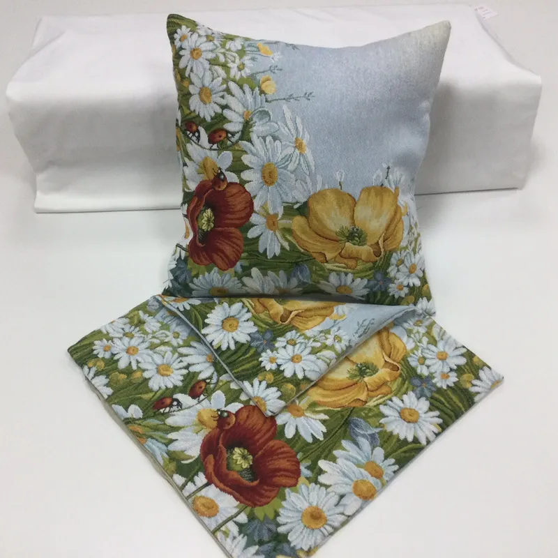 Dekoračné obliečky na vankúše, Bytový textil a dekorácie, Obliečky vankúše - Gobelínová dekoračná obliečka 45x45