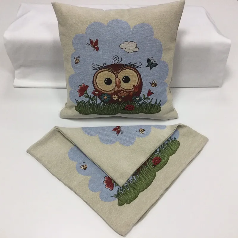 Obliečky vankúše, Bytový textil a dekorácie, Dekoračné obliečky na vankúše - Gobelínová dekoračná obliečka 45x45