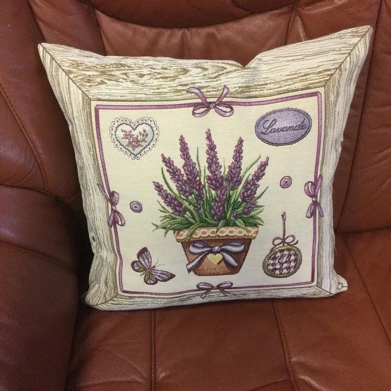 Dekoračné obliečky na vankúše, Obliečky vankúše, Bytový textil a dekorácie - Gobelínová dekoračná obliečka 45x45