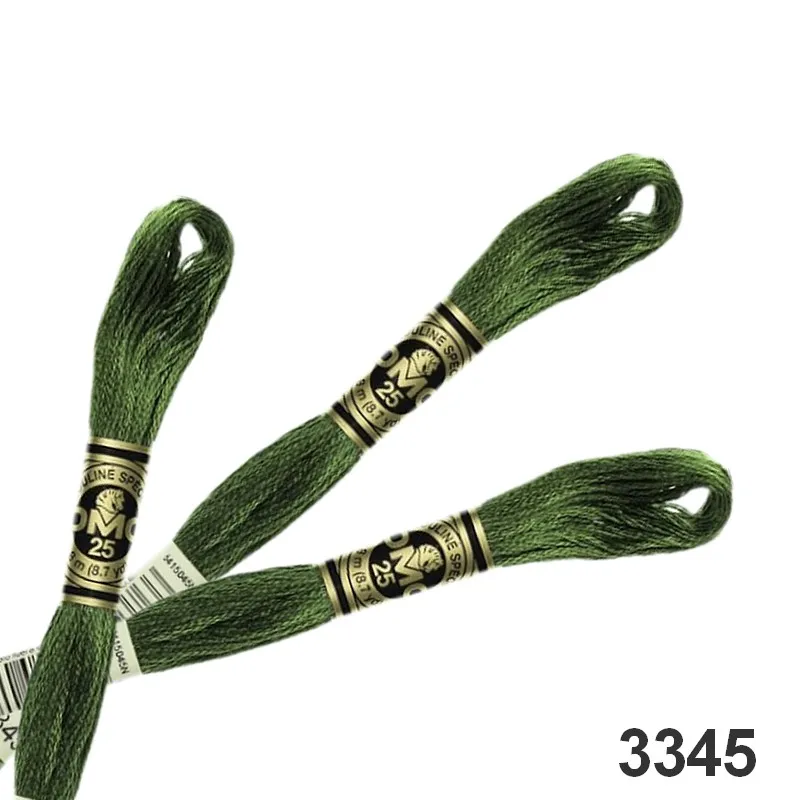 DMC Mouliné Spécial , Galantéria, Mulinky, Bavlnky na vyšívanie, DMC Mouliné spécial , Vyšívacie priadze, Priadze, Vyšívanie - Mulinky na vyšívanie DMC 3345 - zelená