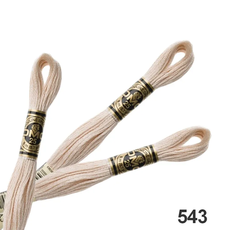 Mulinky, Galantéria, Vyšívacie priadze, Vyšívanie, Priadze, DMC Mouliné spécial , Bavlnky na vyšívanie, DMC Mouliné Spécial  - Mulinky na vyšívanie DMC 543 - béžová