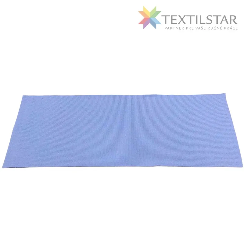 Galantéria, Náplety/ Patenty - Náplet bavlnený 80x16 cm modrá