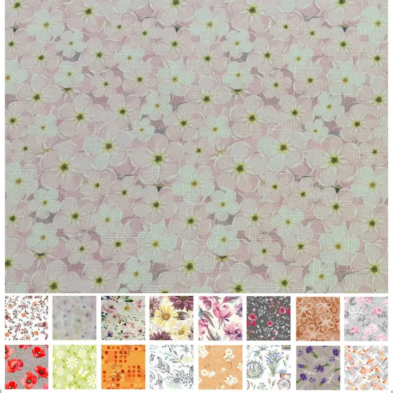 Teflónové obrusy, Bytový textil a dekorácie - Obrus odolný voči škvrnám 120x140 cm ružové kvietky