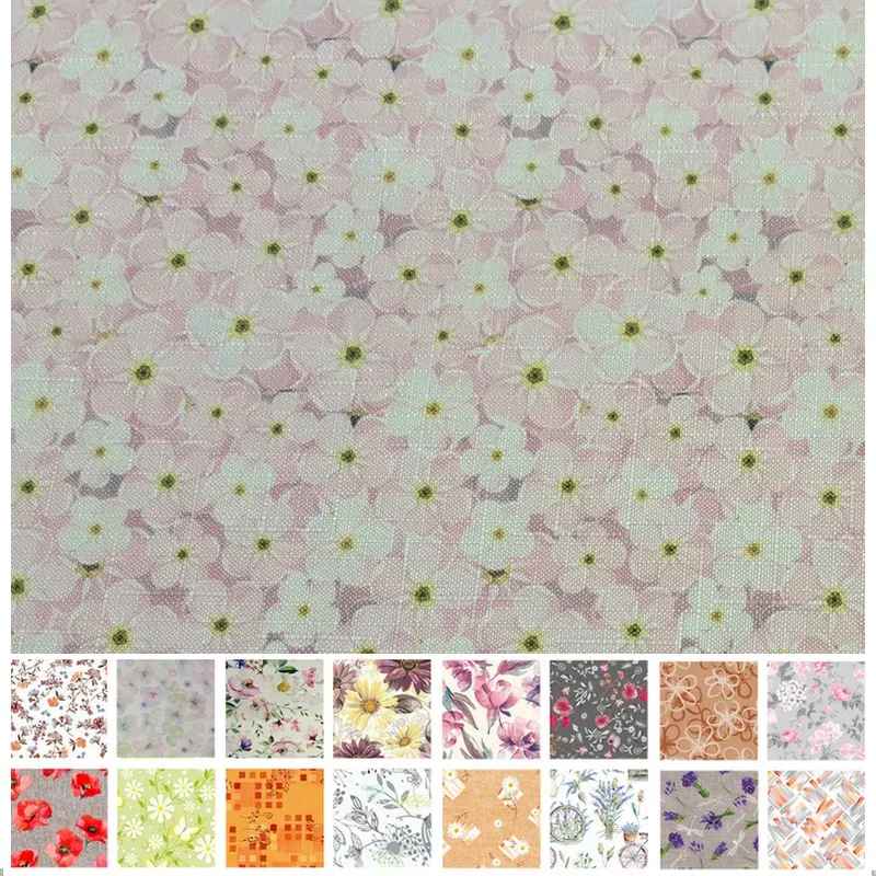 Bytový textil a dekorácie, Teflónové obrusy - Obrus odolný voči škvrnám 120x140 cm ružové kvietky