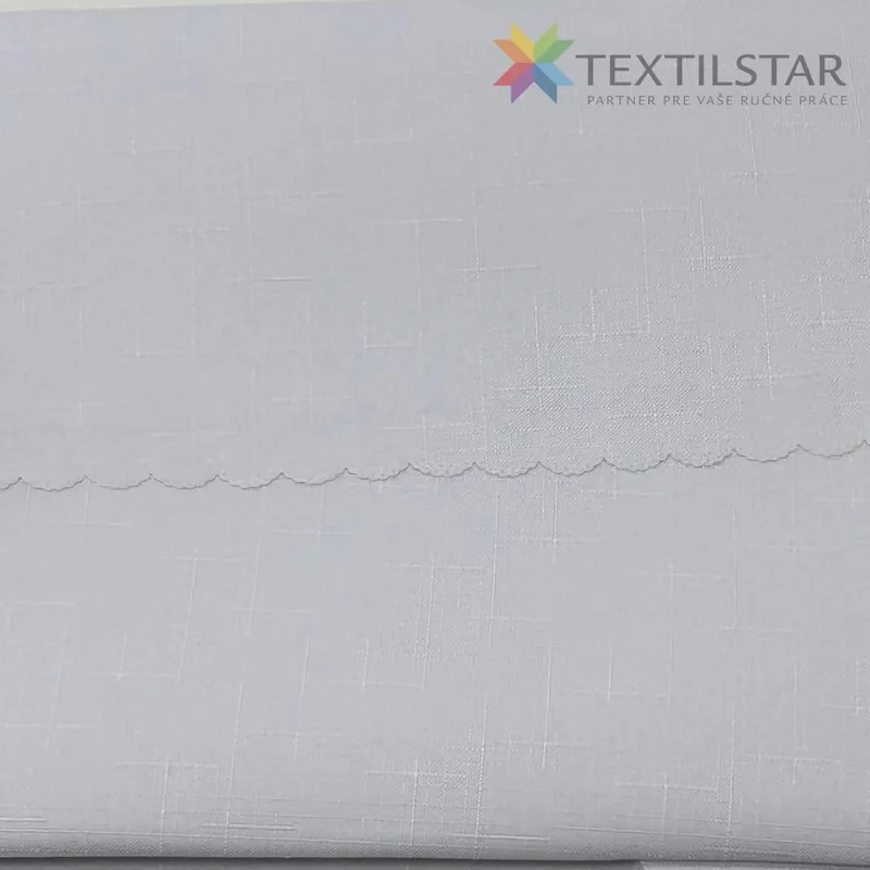Teflónové obrusy, Obrusy na stoly, Bytový textil a dekorácie - Obrus odolný voči škvrnám priemer 140cm - biela