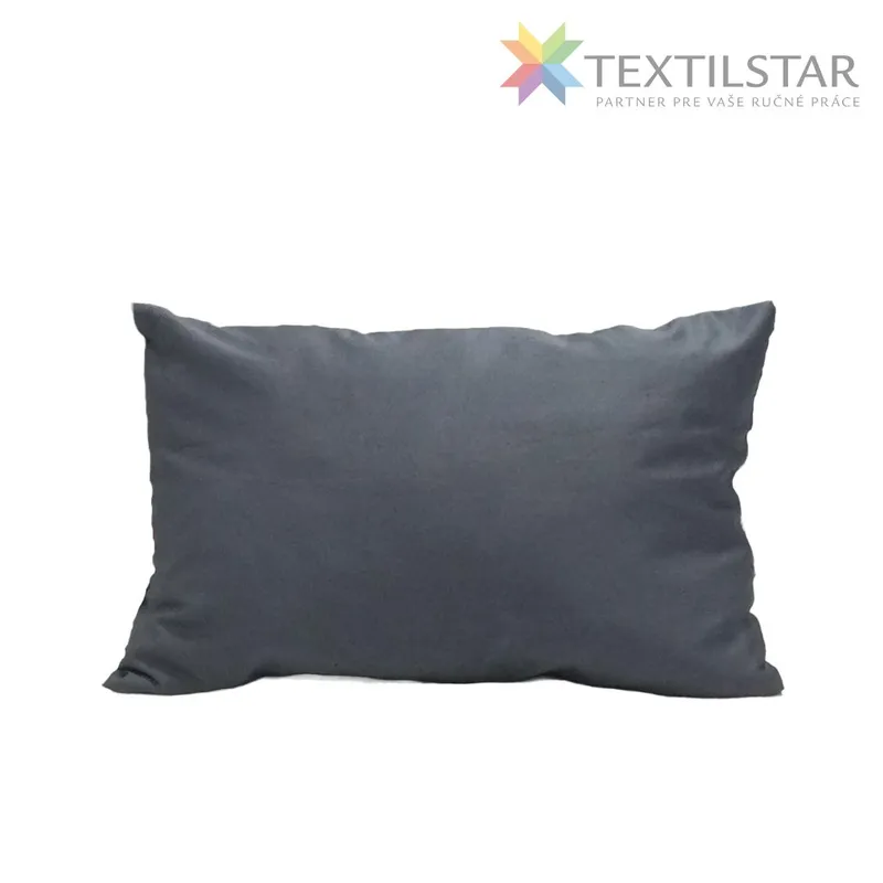 Bytový textil a dekorácie, Saténové obliečky na vankúše, Obliečky vankúše, Výrobky z našej dielne, Vankúšiky - Saténové obliečky na vankúš 40x60 - Šedá