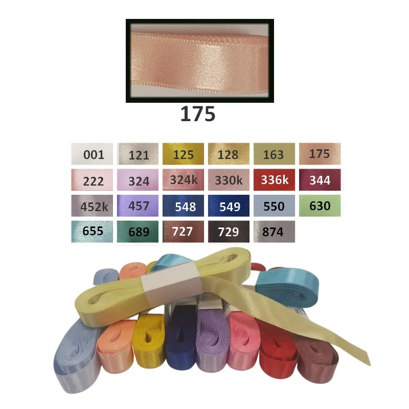 Galantéria, 20mm, Saténové stuhy, Stuhy - Stuha atlasová obojstranná 20mm-marhuľová